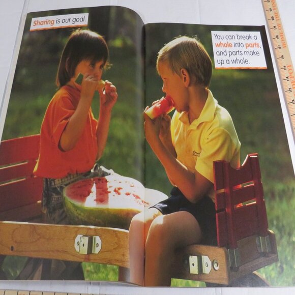 Parts of a Whole BIG BOOK (almost 2 feet tall) with teacher pages CLASSROOM - Picture 4 of 16